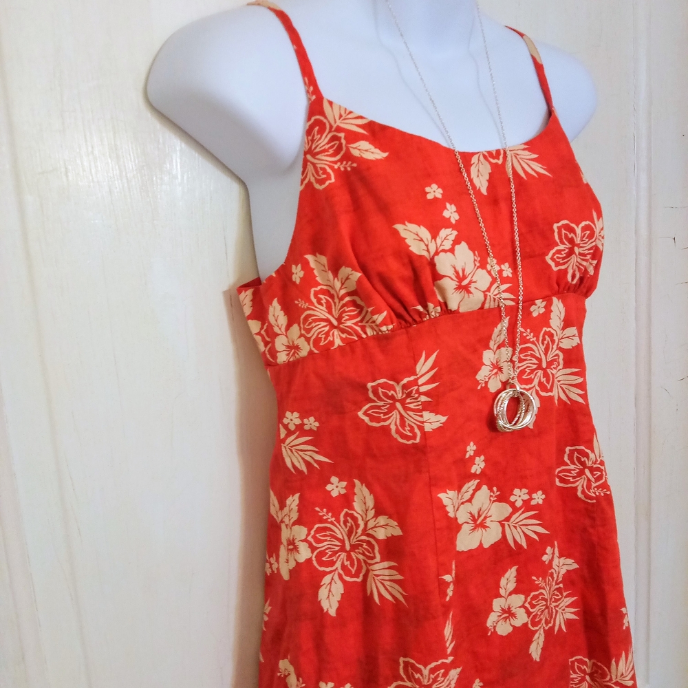Wild Fable Red Floral Mini Dress - Picture 4 of 8